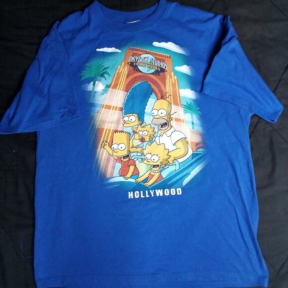 Universal Studios Hollywood The Simpsons T-Shirt - Picture 2 of 8